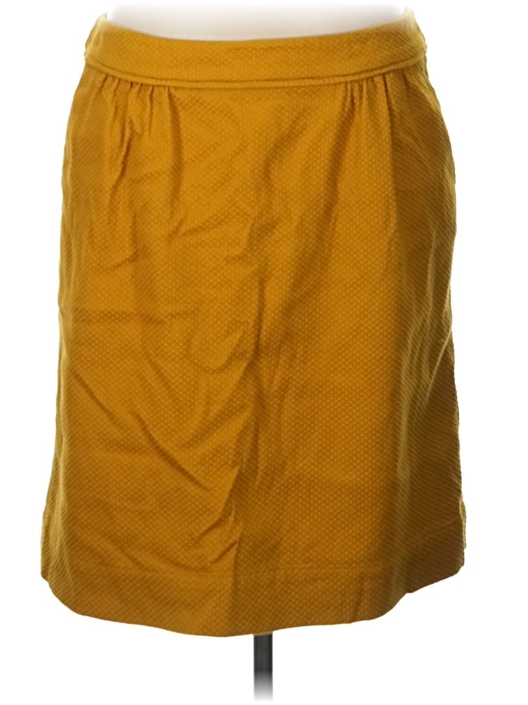Pre-owned Boden Casual Skirt In Yellow