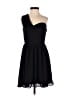 Express Solid Black Cocktail Dress Size 0 - photo 1