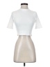 Shein Ivory Short Sleeve Turtleneck Size S - photo 1