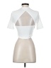 Shein Ivory Short Sleeve Turtleneck Size S - photo 2