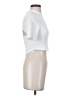Shein Ivory Short Sleeve Turtleneck Size S - photo 4