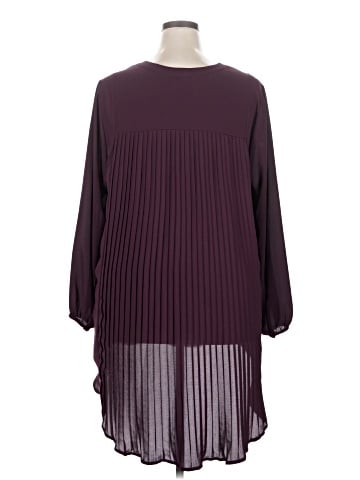 Melissa McCarthy Seven7 3/4 Sleeve Blouse (view 2)