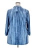 Cocomo Blue 3/4 Sleeve Button-Down Shirt Size 2X - photo 2