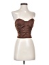 New Pink Brown Sleeveless Blouse Size S - photo 1