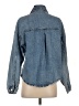 MNG 100% Cotton Blue Denim Jacket Size 4 - photo 2