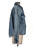MNG 100% Cotton Blue Denim Jacket Size 4 - photo 4