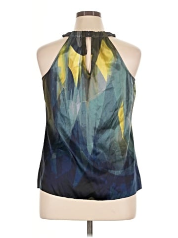 Elie Tahari Sleeveless Silk Top (view 2)