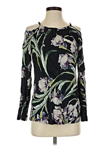 Club Monaco Long Sleeve Blouse (view 1)