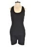 Unbranded Solid Black Romper Size S - photo 1