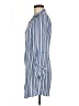 Guess 100% Cotton Stripes Blue Long Sleeve Blouse Size M - photo 5