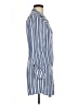Guess 100% Cotton Stripes Blue Long Sleeve Blouse Size M - photo 4