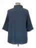 Catherines Blue 3/4 Sleeve Top Size 0XWP - photo 2