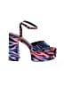 ASOS Design Tie-dye Purple Heels Size 12 - photo 1