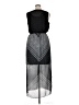 AB Studio 100% Polyester Chevron-herringbone Black Casual Dress Size XL - photo 2