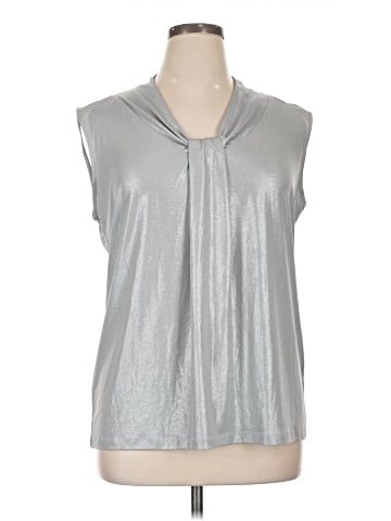 Dana Buchman Sleeveless Blouse (view 1)