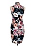 iris Floral Black Cocktail Dress Size L - photo 2