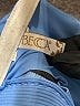 Becca Stripes Solid Blue Swimsuit Top Size S (estimated) - photo 3