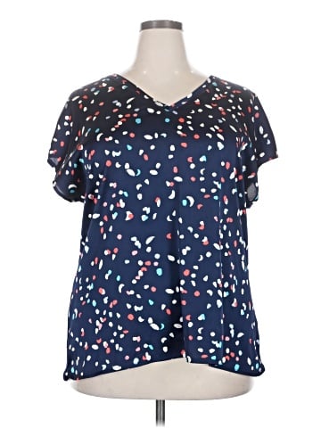 Lane Bryant Short Sleeve Blouse (view 1)