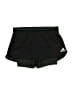 Adidas Solid Black Athletic Shorts Size 26 waist - photo 1