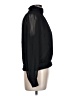 Ann Taylor 100% Polyester Black Long Sleeve Blouse Size L - photo 4
