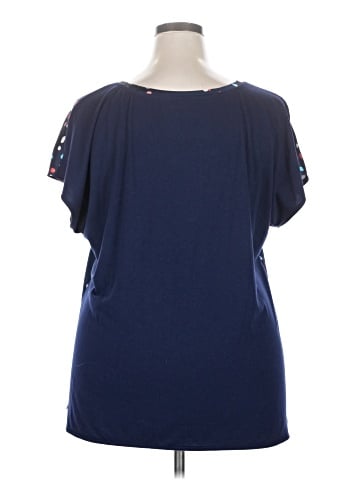 Lane Bryant Short Sleeve Blouse (view 2)