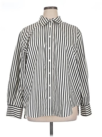 Lane Bryant Long Sleeve Button-Down Shirt (view 1)
