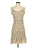 Mable Floral Tan Casual Dress Size S - photo 1