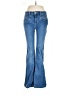We the Free Hearts Blue Jeans Size 28 waist - photo 1