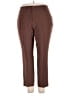 Le Suit Brown Dress Pants Size 18 - photo 1