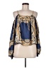 Casting 100% Viscose Blue Sleeveless Blouse Size M - photo 1