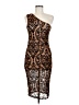 Shein Brown Cocktail Dress Size 6 - photo 1