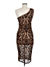 Shein Brown Cocktail Dress Size 6 - photo 2