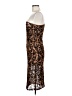 Shein Brown Cocktail Dress Size 6 - photo 5