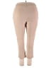 Woman Within Solid Tan Casual Pants Size 18 (L) - photo 2