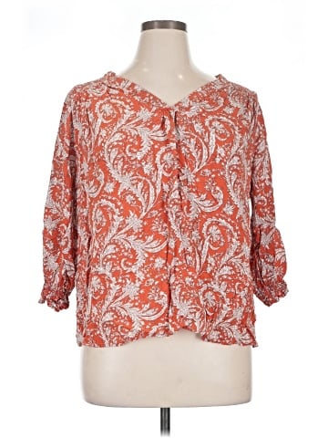 Jones & Co 3/4 Sleeve Blouse (view 1)
