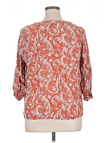 Jones & Co 3/4 Sleeve Blouse (view 2)