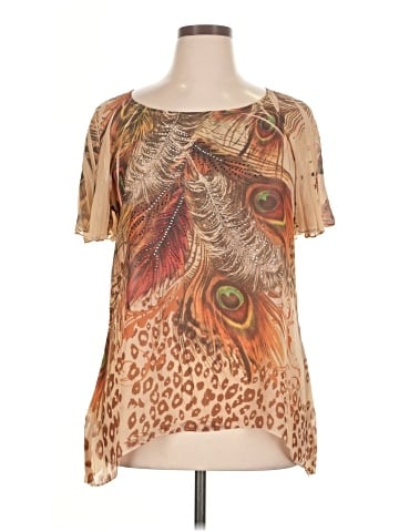 DressBarn Short Sleeve Blouse (view 1)