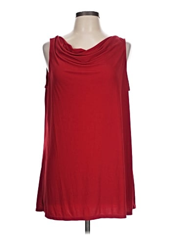 Susan Graver Sleeveless T-Shirt (view 1)