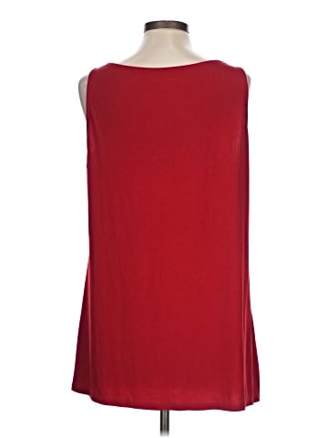 Susan Graver Sleeveless T-Shirt (view 2)