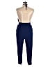 Venus 100% Viscose Solid Blue Jumpsuit Size XL - photo 2
