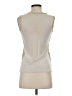Ann Taylor 100% Polyester Yellow Sleeveless Blouse Size S - photo 2