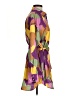 Glamaker Color Block Purple Long Sleeve Blouse Size XS (estimated) - photo 4
