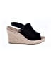 TOMS Black Wedges Size 6 - photo 1