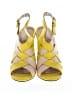 Opening Ceremony Color Block Yellow Sandals Size EU 39 - photo 2