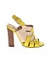 Opening Ceremony Color Block Yellow Sandals Size EU 39 - photo 1
