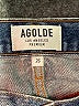 AGOLDE 100% Cotton Blue Denim Shorts Size 26 waist - photo 3