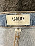 AGOLDE Hearts Blue Jeans Size 28 waist - photo 7