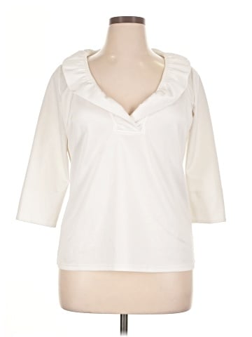 Gretchen Scott Designs 3/4 Sleeve Blouse (view 1)