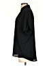 CAbi 100% Polyester Black Short Sleeve Blouse Size S - photo 5