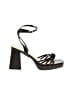 ModaPosa Black Sandals Size 8 1/2 - photo 1